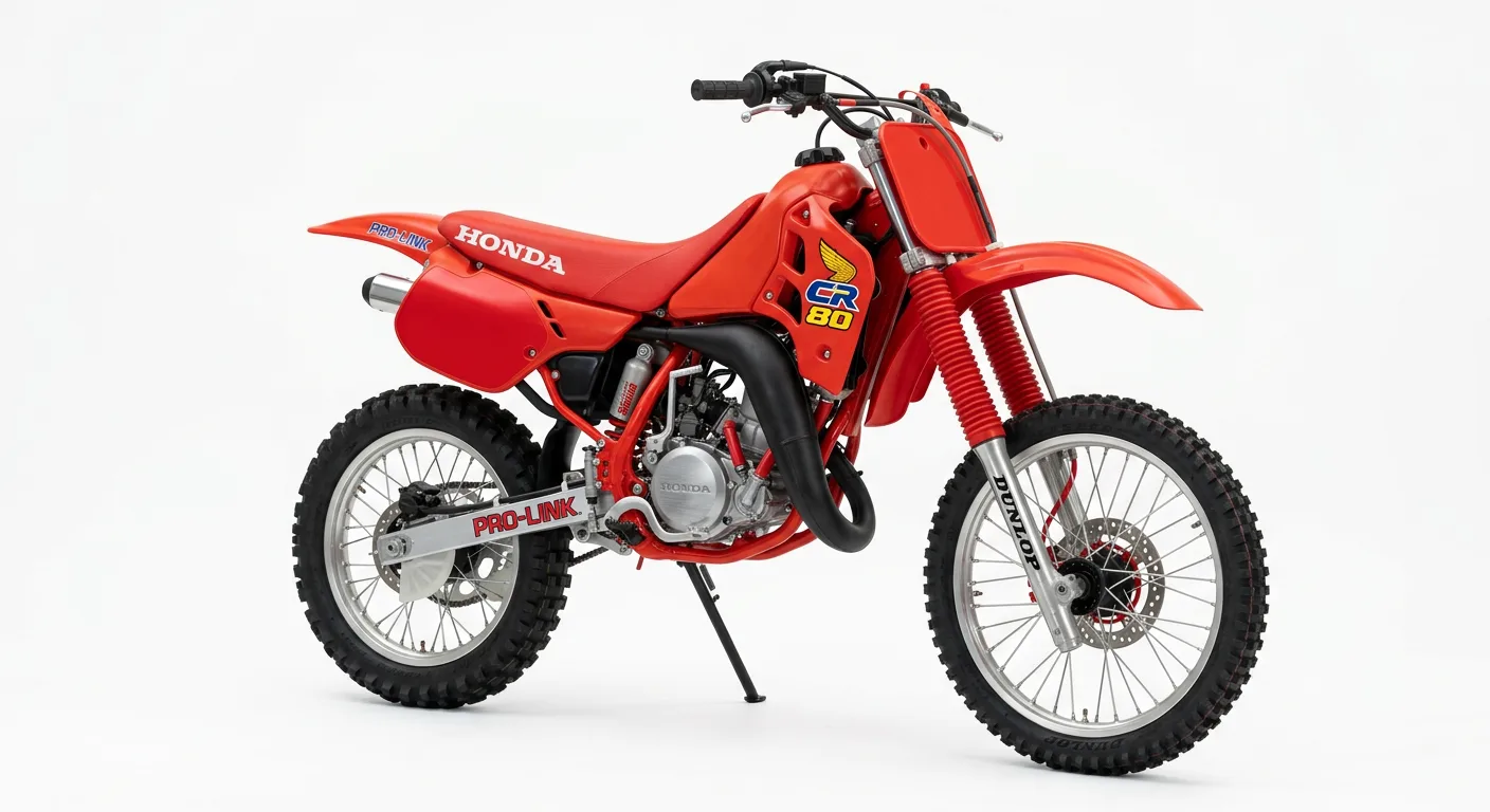 CR80R 1986–1991 (3-е поколение, Nikasil, без ATAC, передний диск)