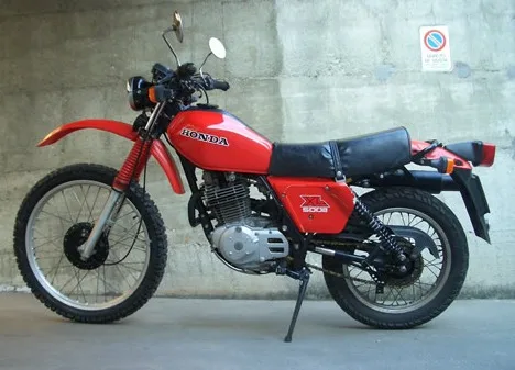 Honda XL500 XL500S SB (1981)