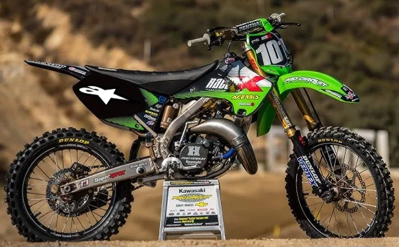 Kawasaki KX125 KX125J (1992-1993) - Девятое поколение