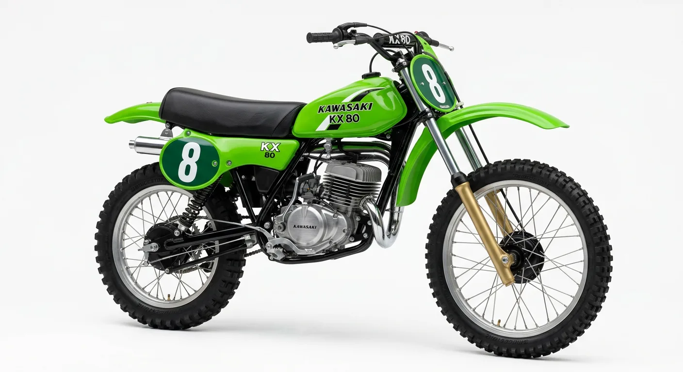 KX80-A/B (1979-1980) - первое поколение, воздушное охлаждение