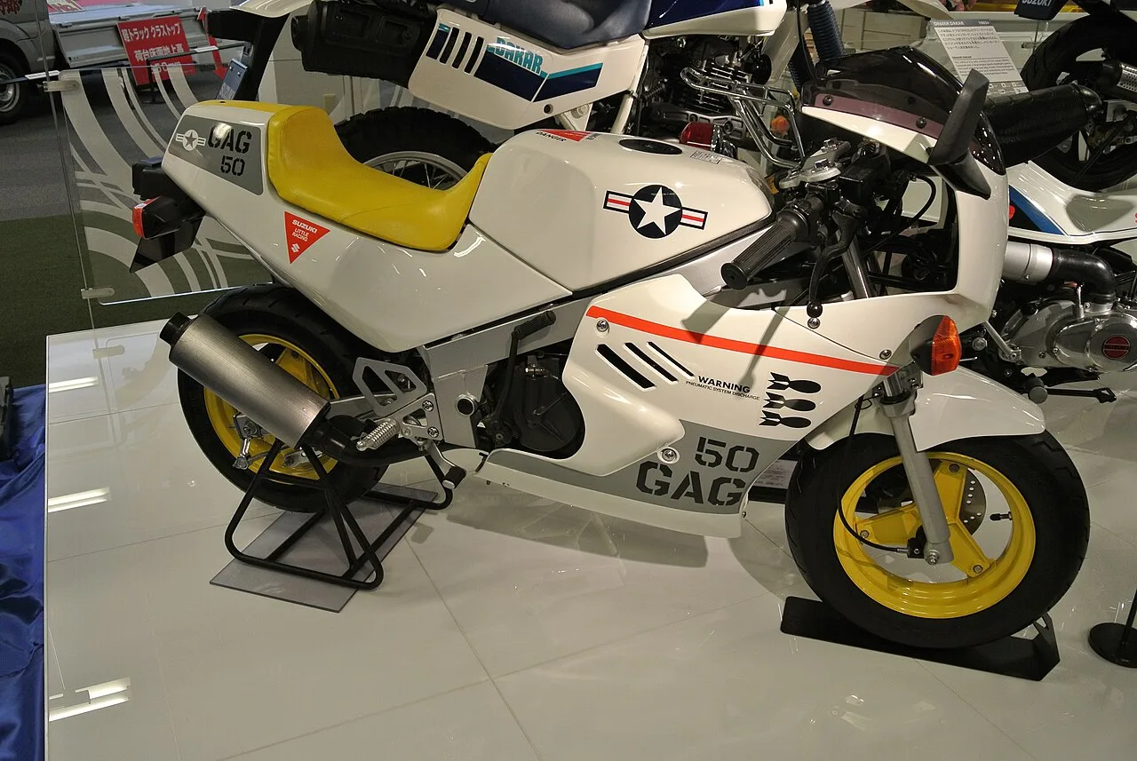 Suzuki RB50 RB50 GAG (4-тактная) 1986-1987