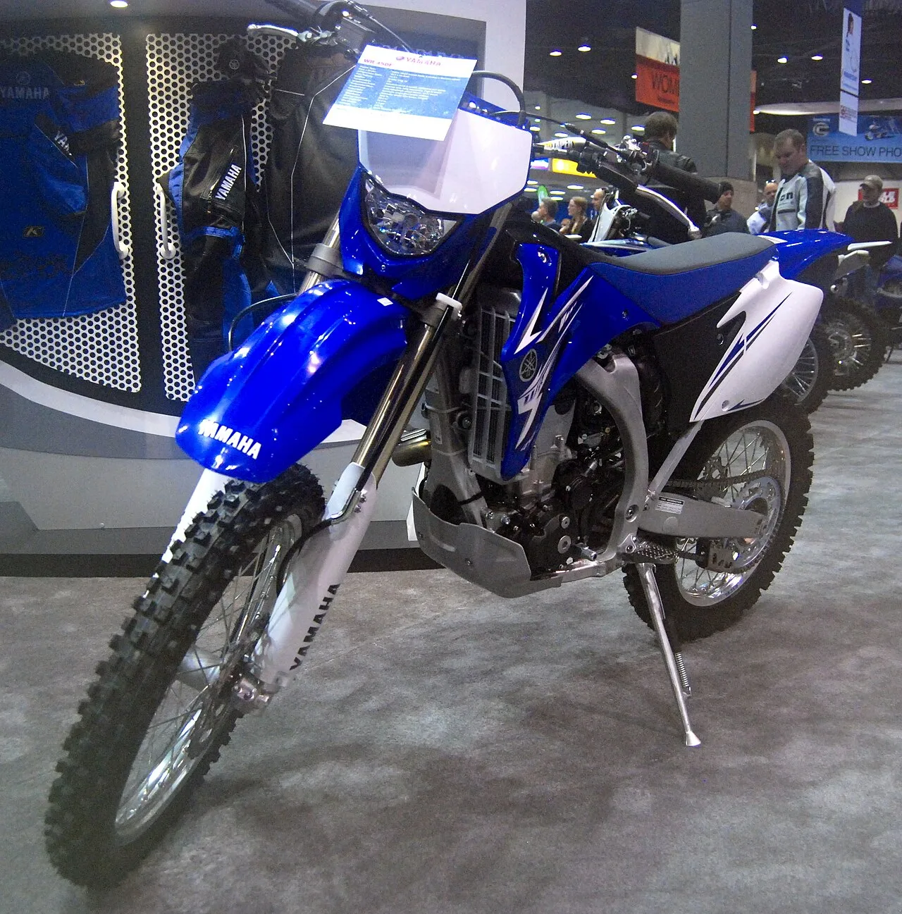 Yamaha WR450F WR450F 2016-2018 (4-е поколение, 4-клапанный двигатель)