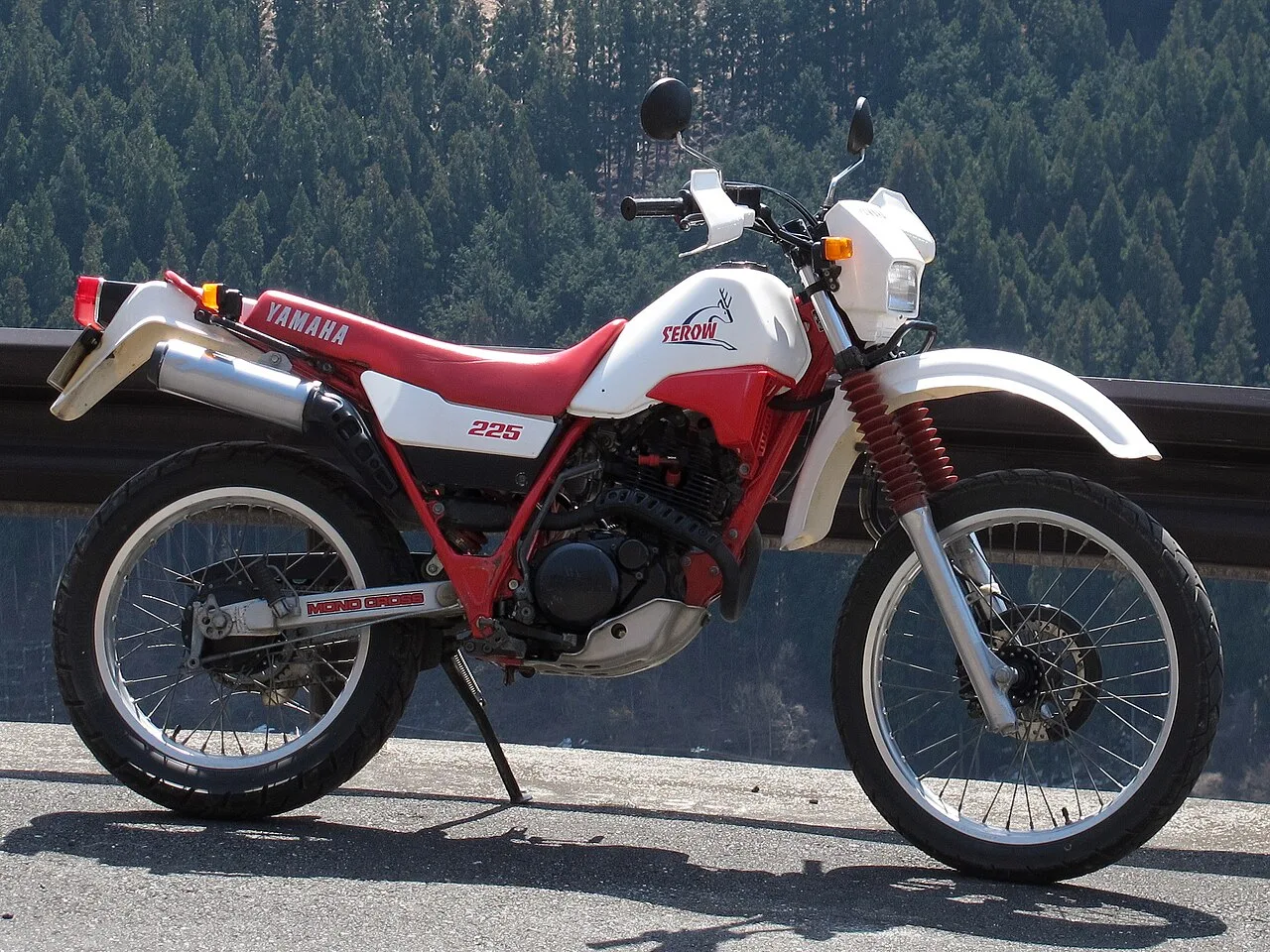 Yamaha XT225 XT225WE Serow (1997-1999) - увеличенный бак